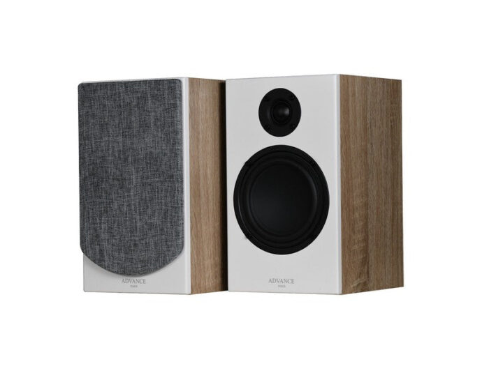 Advance Paris KC-100 Bookshelf Speaker Pair Light Wood