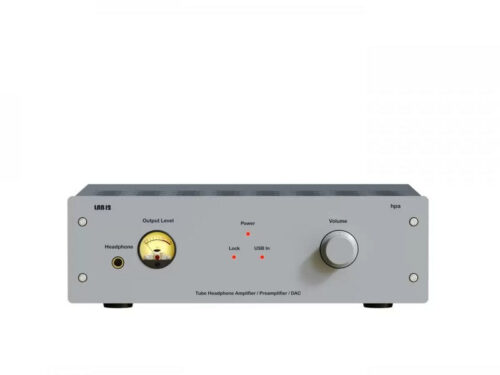 LAB12 HPA OTL Tube Headphone Amplifier / Preamplifier with USB DAC Silver