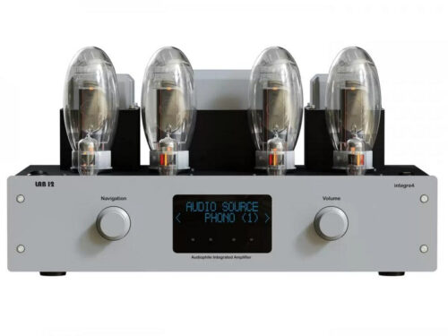LAB12 INTEGRE4 Full Tube Audiophile Integrated Amplifier Silver - Display Model