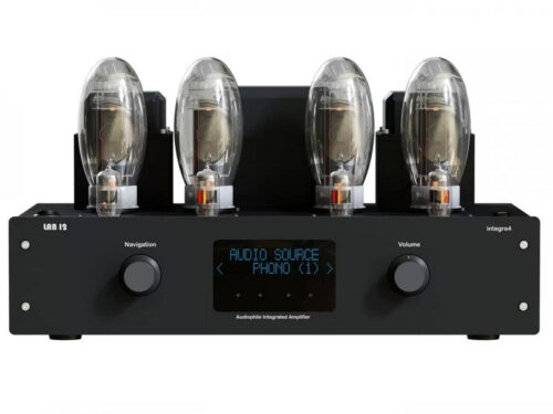 LAB12 INTEGRE4 Full Tube Audiophile Integrated Amplifier Black