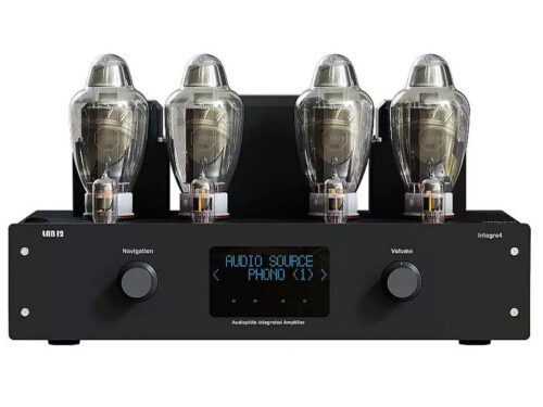 LAB12 INTEGRE4 MK2 Full Tube Audiophile Integrated Amplifier Black