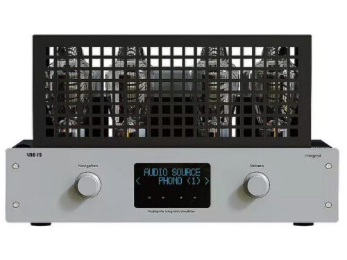 LAB12 INTEGRE4 MK2 Full Tube Audiophile Integrated Amplifier Silver - Display Model