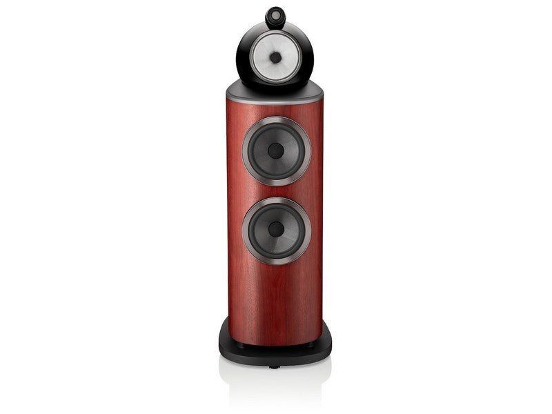 Bowers & Wilkins 802 D4 Floorstanding Speaker Pair Satin Rosenut