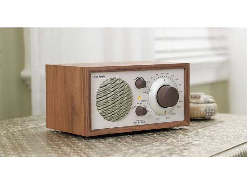 Tivoli Audio Model One Classic AM/FM Table Radio Walnut Beige - Image 2