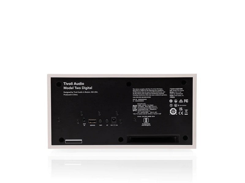 Tivoli Audio Model Two Digital WiFi Bluetooth Speaker White - Image 5
