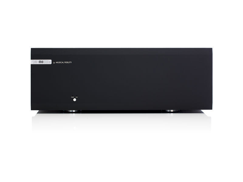 Musical Fidelity M8-500S: 500 Watt Stereo Power Amplifier Black