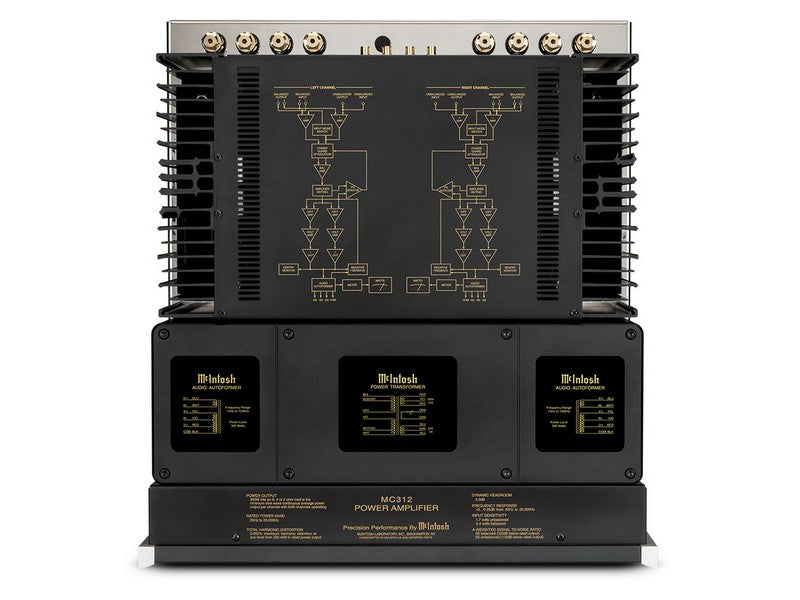 McIntosh MC312 Solid State 2-Channel Amplifier - Image 10