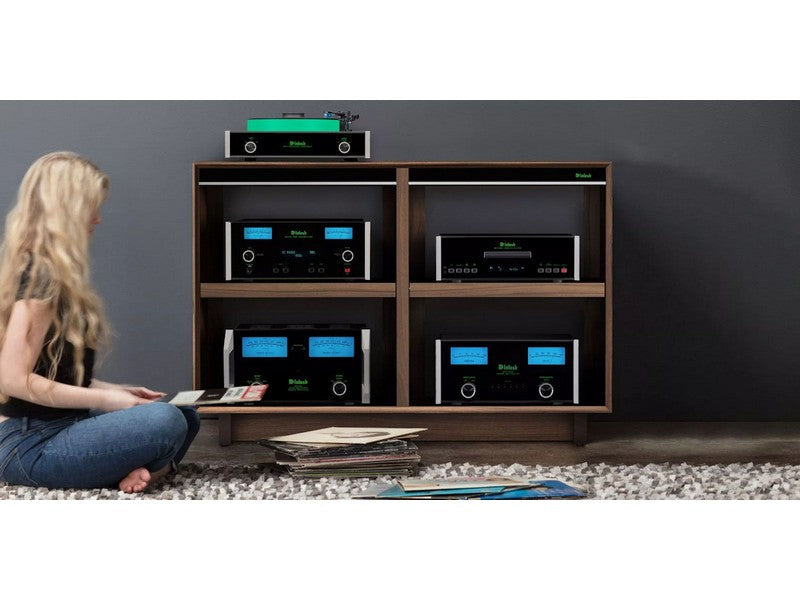 McIntosh SYM-67331 Symbol Cabinet Stand Walnut - Image 2
