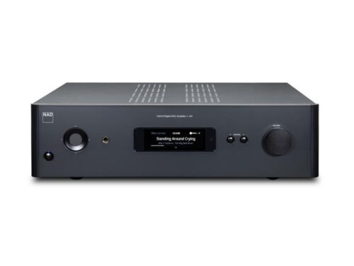 NAD C 399 Hybrid Digital DAC Amplifier with MDC2 BluOS-D Module Installed