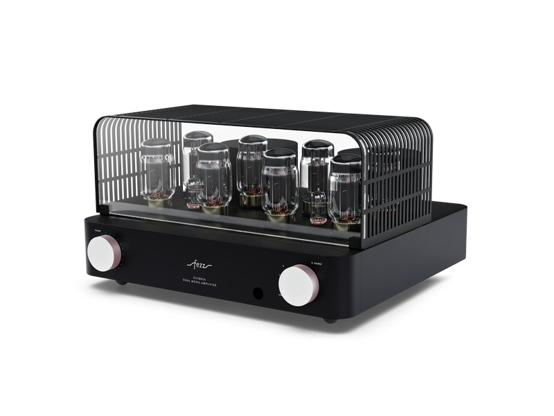 Fezz Olympia Dual Mono Integrated Vacuum Tube Amplifier Black Ice - Image 2