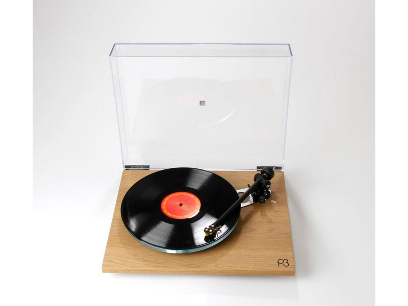 Rega Planar 3 Turntable Light Oak Finish with Factory Fitted Elys 2 Cartridge