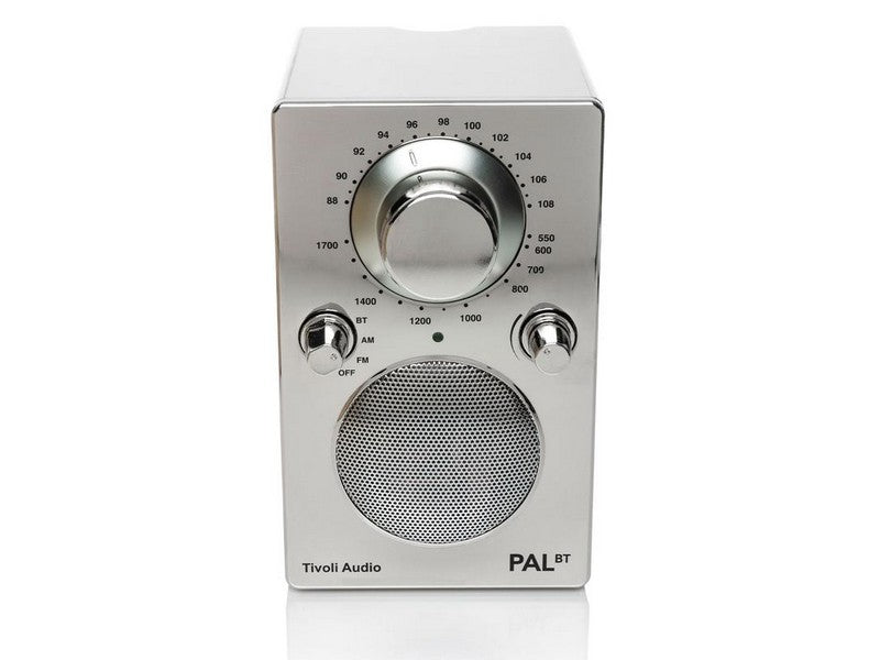 Tivoli Audio PAL BT Portable AM/FM Radio with Bluetooth Chrome - Image 4