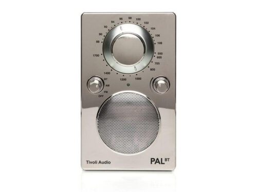 Tivoli Audio PAL BT Portable AM/FM Radio with Bluetooth Chrome