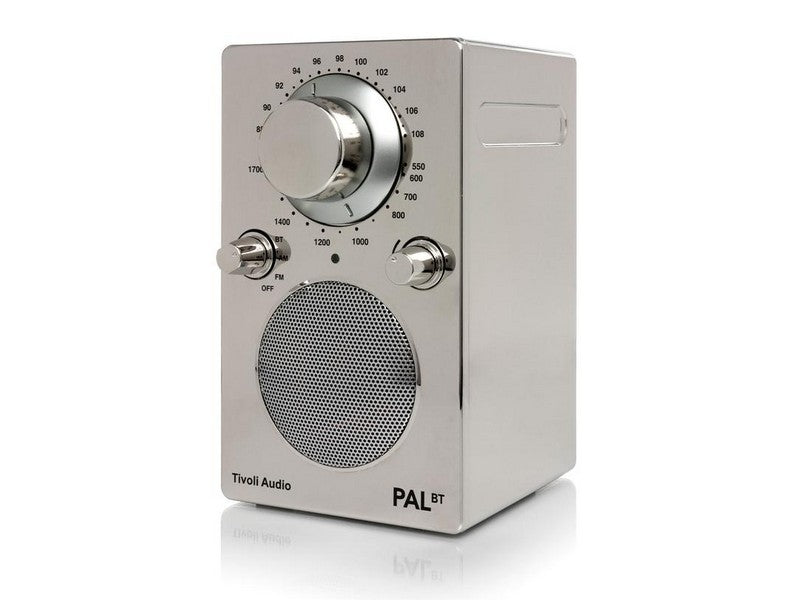 Tivoli Audio PAL BT Portable AM/FM Radio with Bluetooth Chrome - Image 2