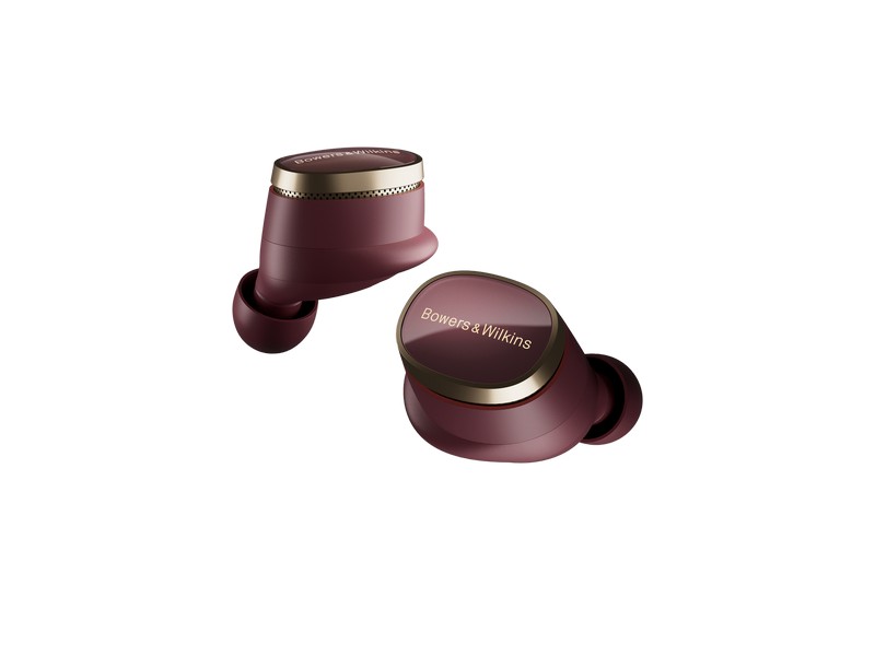 Bowers & Wilkins Pi8 In-ear True Wireless Earbuds Dark Burgundy - Image 2