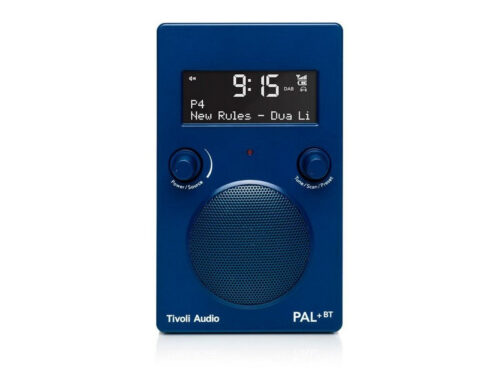 Tivoli Audio PAL+ BT DAB/DAB+/FM Portable Radio with Bluetooth Blue