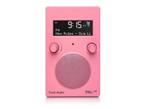 Tivoli Audio PAL+ BT DAB/DAB+/FM Portable Radio with Bluetooth Pink