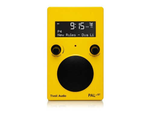 Tivoli Audio PAL+ BT DAB/DAB+/FM Portable Radio with Bluetooth Yellow/Black