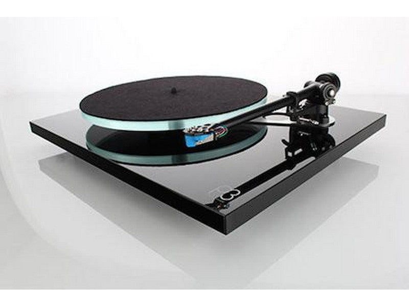 Rega Planar 3 Turntable Gloss Black with Factory Fitted Exact Cartridge EX-DISPLAY