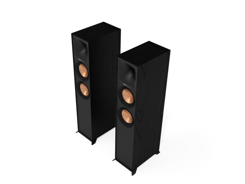 Klipsch R-600F Floorstanding Speaker Pair Ebony - Image 3