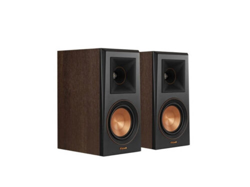 Klipsch RP-500M II 5.25" Bookshelf Speaker Pair Walnut