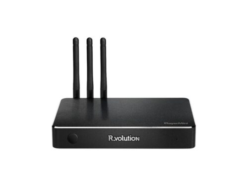 R_volution Player One Mini Compact 4K Ultra HD Media Player