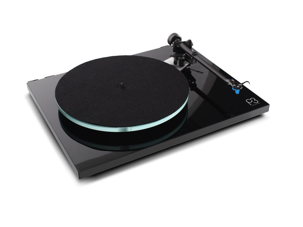Rega Planar 3 Turntable Gloss Black with Factory Fitted Exact Cartridge EX-DISPLAY - Image 2