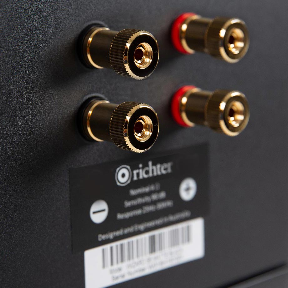 Richter Wizard S6SE 3-way Floorstanding Speaker Pair Black***FLOOR STOCK*** - Image 3