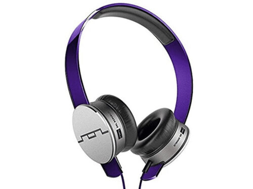 SOL REPUBLIC TRACKS HD V10 ON-EAR HEADPHONES Purple