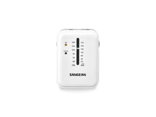 Sangean SR-32 Pocket Radio AM/FM White