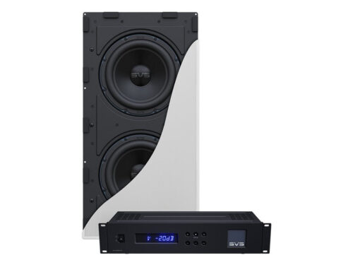 SVS 3000 In-Wall Dual Subwoofer System (including rack-mount STA-800D2)