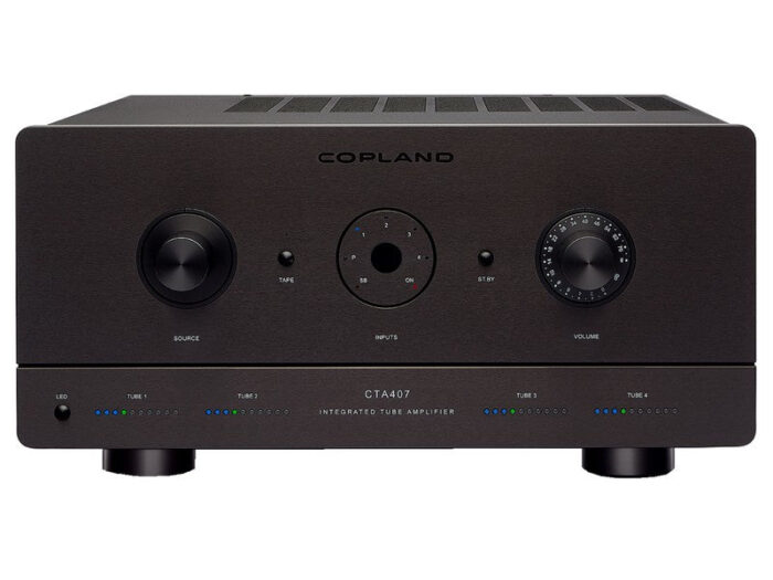Copland CTA407 Integrated tube amplifier 2x50W Black