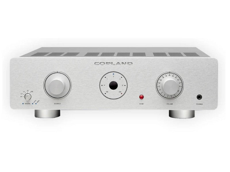 Copland CSA70 Integrated Amplifier 2x70W DAC Phono MM Silver