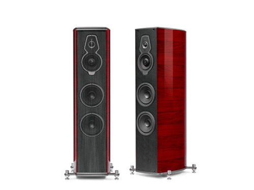 Sonus Faber Serafino G2 Floorstanding Loudspeaker Pair Red - Homage Collection