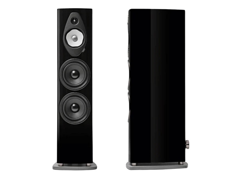 Sonus Faber Sonetto VIII G2 3-way Vented Floorstanding Speaker Pair Piano Black