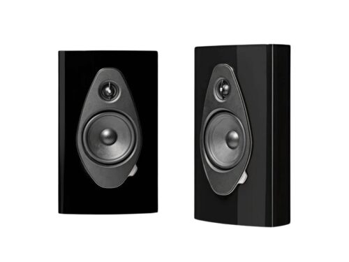 Sonus Faber Sonetto Wall G2 On-wall Speaker Piano Black (Each)