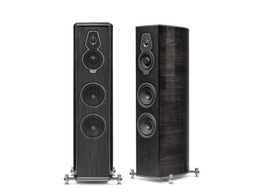 Sonus Faber Serafino G2 Floorstanding Loudspeaker Pair Graphite - Homage Collection