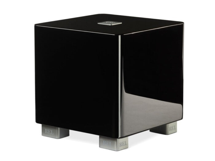 REL T/5x Compact 8" Subwoofer Black