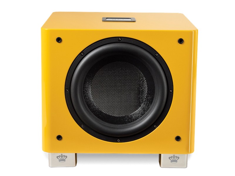 REL T/9x 300W 10" Subwoofer Yellow - Special Limited Edition - Image 2
