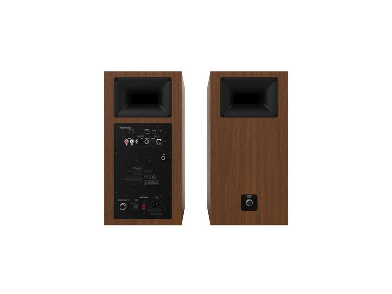 Klipsch The Sevens 6.5" Powered Speakers Walnut - Image 5