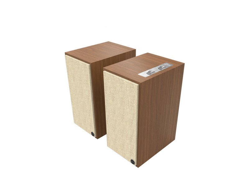 Klipsch The Sevens 6.5" Powered Speakers Walnut