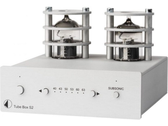 Pro-Ject Tube Box S2 Phono Pre-amplifier Silver