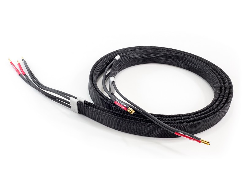 Tellurium Q Ultra Black II Speaker Cable (2×2.5m) Banana or Spade - Image 3