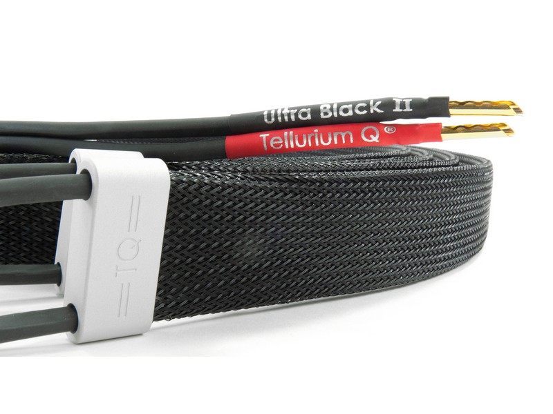 Tellurium Q Ultra Black II Speaker Cable (2×2.5m) Banana or Spade - Image 4