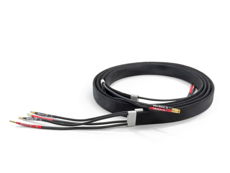 Tellurium Q Ultra Black II Speaker Cable (2×2.5m) Banana or Spade - Image 5