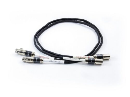Tellurium Q Ultra Silver II XLR Interconnect Cable Pair (1m)