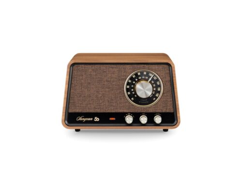 Sangean WR-101 Tabletop Wooden Cabinet Radio Vintage Walnut