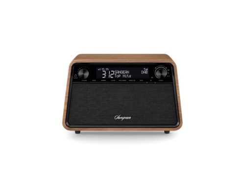 Sangean WR-201D DAB+ / FM / Bluetooth Wooden Cabinet Radio (Vintage Walnut)