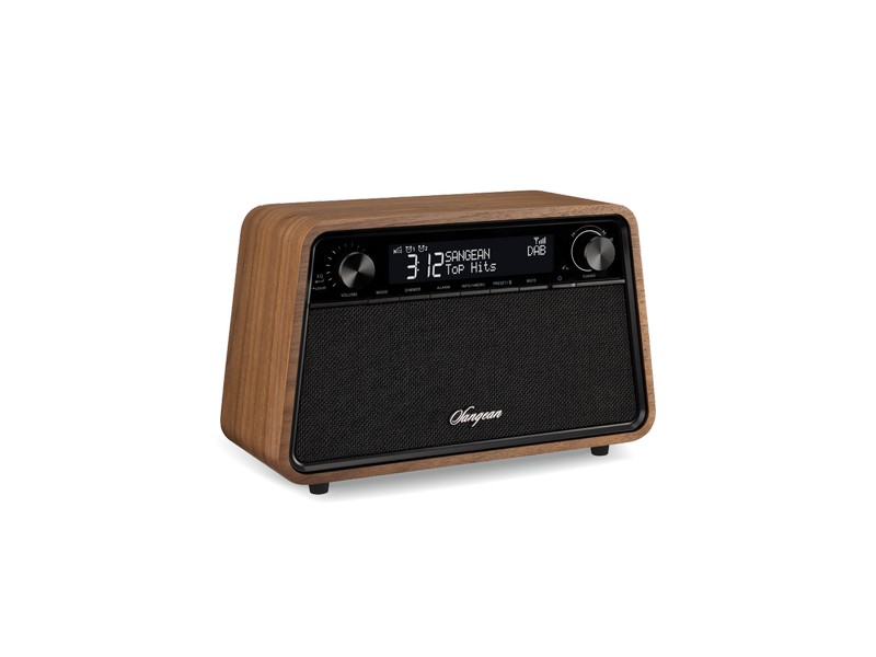 Sangean WR-201D DAB+ / FM / Bluetooth Wooden Cabinet Radio (Vintage Walnut) - Image 6