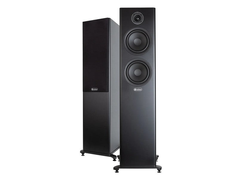 Richter WIZARD S6plus 3-way Floorstanding Speaker Pair Matt Black